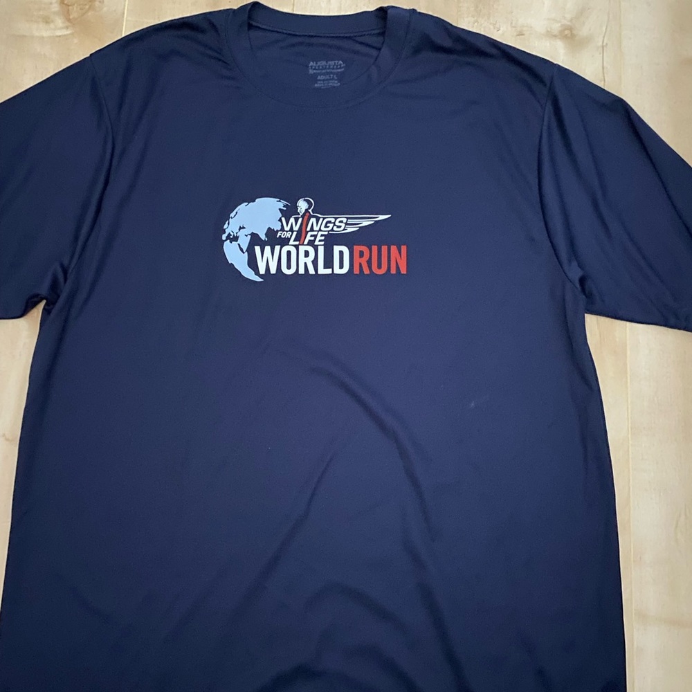 Red Bull wings for life run tee